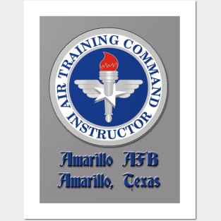 Vintage Air Training Command Instructor Badge, Amarillo Posters and Art